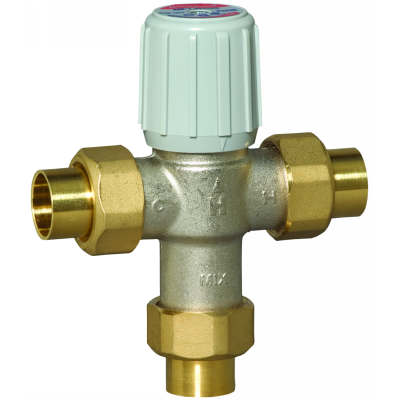 Honeywell AM102C-US-1LF Mixing Valve 70/120F 1" Union Sweat