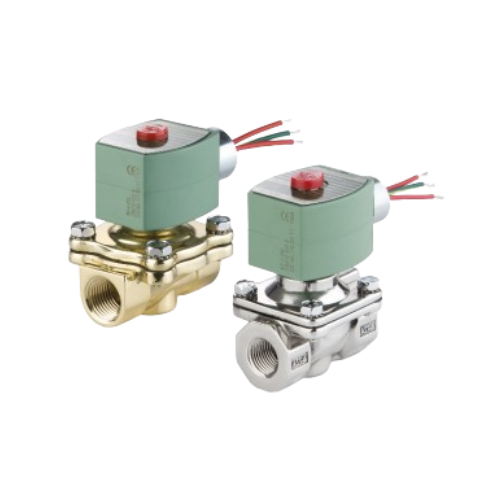 Asco JKF8210G1 General Service 2-Way Solenoid Valve 3/8" Npt Normally Closed 120Vac