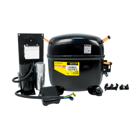 Secop DiversiTech SC18CLX.2-2-230V Reciprocating Compressor 1-phase 1Hp 208/230V 60 Hz 3797 btu