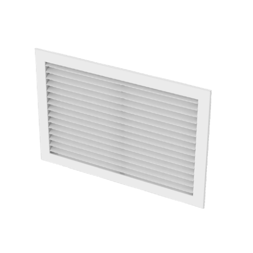 Titus 350RL-24x24 Return Grilles 350RL with Mounting Frames
