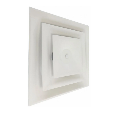 Titus TMS-3-08-24X24 Ceiling Diffuser 24" x 24" with 8" Neck