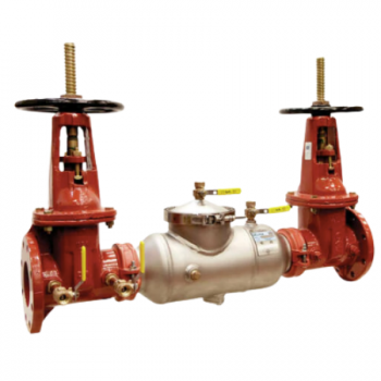 Conbraco 4ALF-20C-03 Reduced Pressure Zone Assembly with OSY, 6" Stainless Steel