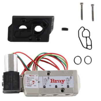 Bray Valves 630250-21401536 Pilot Operated Spool Control Solenoid 24 VDC NEMA 4