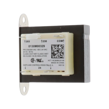 Goodman-Amana 0130M00329S Transformer 230/265V Primary 24V Secondary 20VA