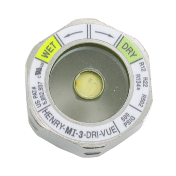 Henry Technologies MI-3 Sight Glass with Dri-Vue Moisture Indicator