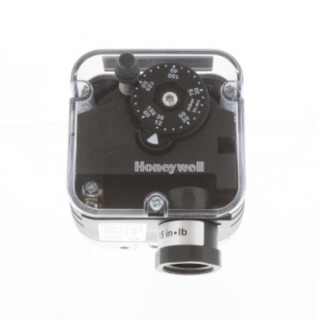 Honeywell C6097B3002 Pressure Switch 1/4" NPT Break on Rise Manual Reset 12" to 60" W.C.