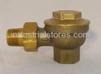 Barnes & Jones 122A 1/2 Angle Thermostatic Steam Radiator Trap Up To 25 Psig