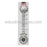 Dwyer VFA-22 Flow Meter, 2 Scale, 0.15 -1 LPM Air