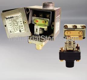 Barksdale Products E1H-H15 Pressure Switch .5-15 PSI