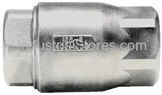 Conbraco 62-107-01 Stainless Steel Ball-Cone Check Valve 1-1/2" 0.5 Cracking Pressure 400psig WOG Cold Non-Shock 125psig Saturated Steam