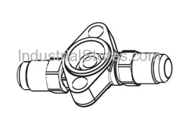 Emerson Flow Controls 094038 5/8" X 1 1/8" ODF Straight THRU
