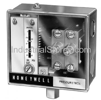 Honeywell L4079W1000 PressureTrol Limit Controllers Open High 10-150psi Manual Reset