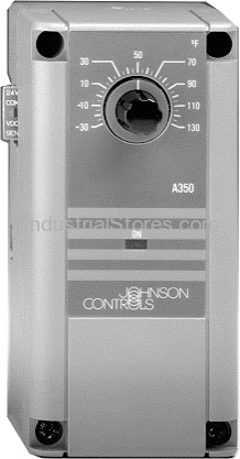 Johnson Controls A350EA-4 Electronic Temperature Control (10F to 65F)