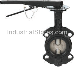 Dwyer BFV204WFB341HL0 Butterfly Valve 4 Liner PTFE Wafer Pattern