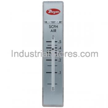 Dwyer RMA-4 Flow Meter 2" Scale 0.5 -5 SCFH Air