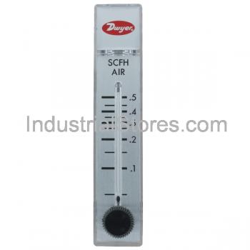 Dwyer RMC-121-SSV Flow Meter 10" Scale 1-10 SCGM Air