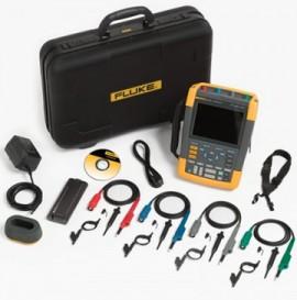 Fluke 190-104-AMS Scopemeter 100 Mhz With 4-Channel Scc Kit