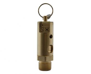 Conbraco 15-119-B15 Air Relief Valve 1" Plain Brass Finish 15psi Maximum Temperature 325F