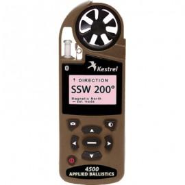 Kestrel 0845ABTAN Series 4500 Pocker Weather Tracker with True Heading & Bluetooth