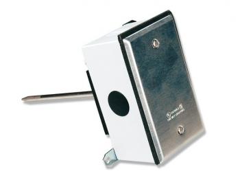 Veris TGDDR00 Duct Mounted Temperature Sensor with Water Resistant Housing 8" Probe