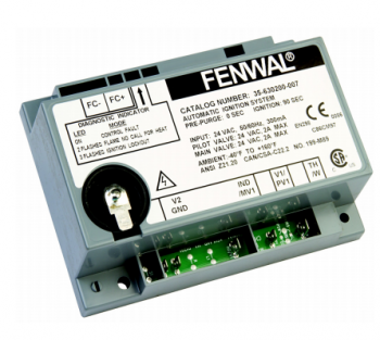 Fenwal 35-630200-007 Microprocessor-Based Intermittent Pilot Ignition Control Standard CE Approved Model Noryl Gray Enclosure 1 TFI 90-Second