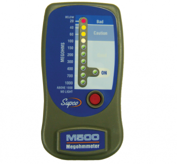 Supco Parts M500 LED Megohmmeter