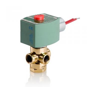 Asco EF8320G202-24VDC Direct Acting General Service 3-Way Solenoid Valve 1/4"