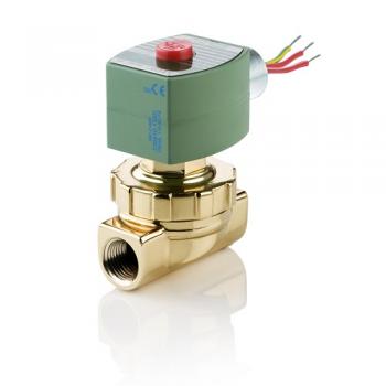 Asco 8220G95 Hot Water and Steam 2-Way Solenoid Valve 3/4" Normally Open 5-125 PSI 120V