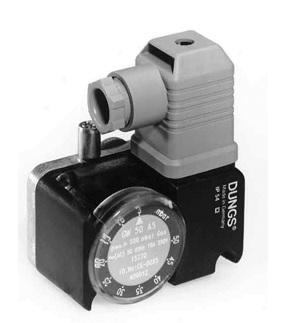 Dungs 225-940A Gas Pressure Switch Modular Mount GW 150 A5 250VAC