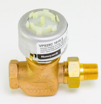 Honeywell VP525C1024 Unitary 2-Way Water Valve 1/4" O.D. (3/4" Nominal) 3.0Cv 3-10 PSI