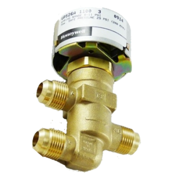 Honeywell VP526A1043 Unitary 3-Way Water Valve 5/8" O.D. (1/2" Nominal) 1.6Cv 8-11 PSI