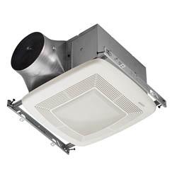 BROAN-NuTone XB80L Ultra Green Single-Speed Fan with Light 80 CFM 0.3 Sones