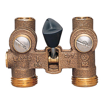 Watts 0006644 Duo-Cloz Manual Washing Machine Shutoff Valve 1/2" Sweat