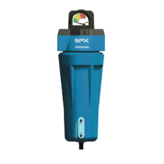 Hankison HF5-16-4-DPL High Efficiency Oil Removal Filter 1/2" with Drain, Slide & Level