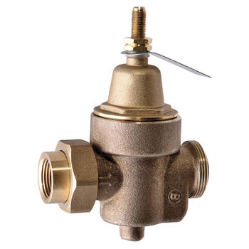 Watts 0009588 Lead Free Water Pressure Reducing Valve 3/4" (LFN55BM1)