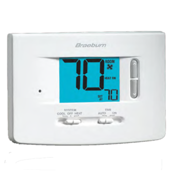 Braeburn 1220 Non-Programmable Thermostat 2H/2C
