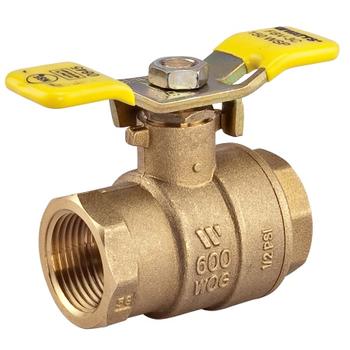 Watts 0123492 Lead Free Full Port Brass Ball Valve 3/4" LFFBVS-3C-TH