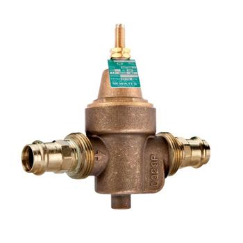 Watts 0009808 Lead Free Water Pressure Reducing Valve 1" LFN55BM1 (W/PRESS)