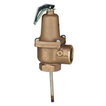 Watts 0259670 Automatic Reseating Temperature & Pressure Relief Valve 75psi 210F 1" (140X6)