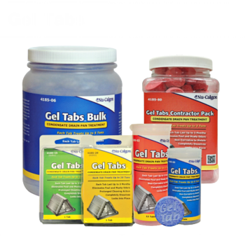 Nu-Calgon 4185-04 Gel Tabs 3 Ton (200 count bulk jar)