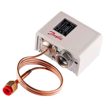 Danfoss 060-205891 Dual Pressure Switch KP Series 116-464 PSI with 36" Capillary Tube SPDT
