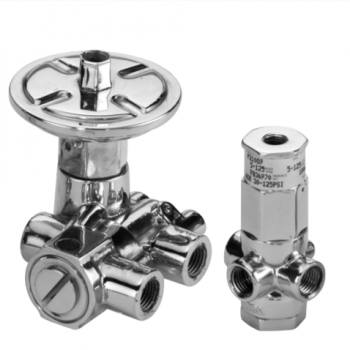 Asco P222A70 Air Operated Valve 1/4" Normally Closed 0-125 PSI