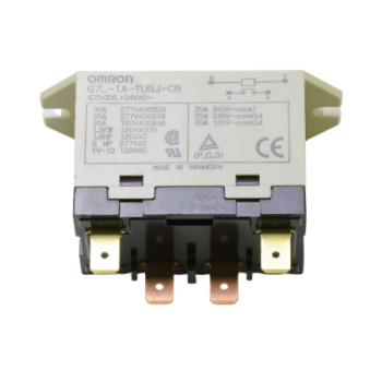 Omron G7L-1A-TUBJ-CBAC24 High-Capacity Power Relay SPST-NO 24V 30A