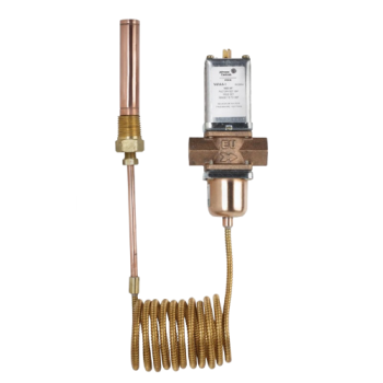 Johnson Controls V47AA-1 Direct Acting Temperature Actuated Water Regulating Valve 3/8" NPT 115-180&deg;F