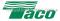 Taco 00R-F6-1IFC 115V Flanged Cast Iron Circulator with IFC and LED