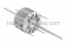 Fasco D758 Window Air Conditioner Motor 5.6" Diameter 1/3-1/4-1/6 Hp 208-230 V 1075 RPM