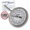 Baker T3006-250 Bimetal Thermometer 0 to 250F (-20 to 120C) with NIST Traceable Certificate