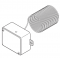 Barber Colman (Schneider Electric) 2252-251 Temperature Transmitter (0 to 100F) 20-ft Averaging Element