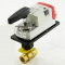 Honeywell VBN2ADPX9102 Threaded Control Ball Valve & Actuator Assembly 1/2" NPT 2-Position Normally Open 120/240V with Auxiliary Switch