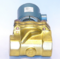 GC Valves S271AF16N5HJ2 Solenoid Valve Piloted Diaphragm 2-Way Zero Differential Normally Closed Brass 1-1/2" NPT